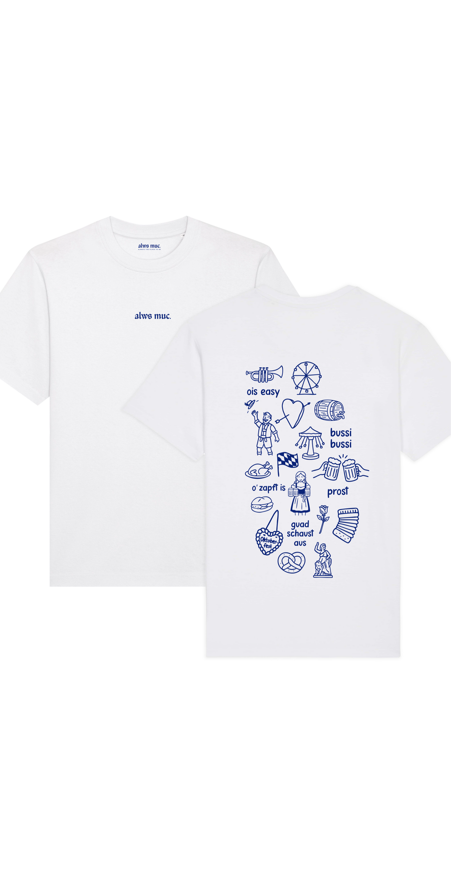 T-Shirt inspiriert vom Münchner Volksfest - Unisex