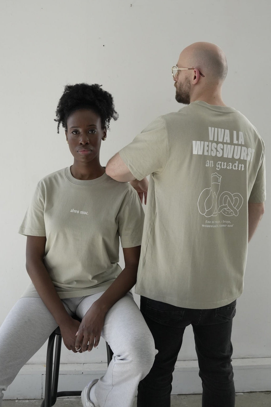 München T-Shirt VIVA LA WEISSWURST - Unisex