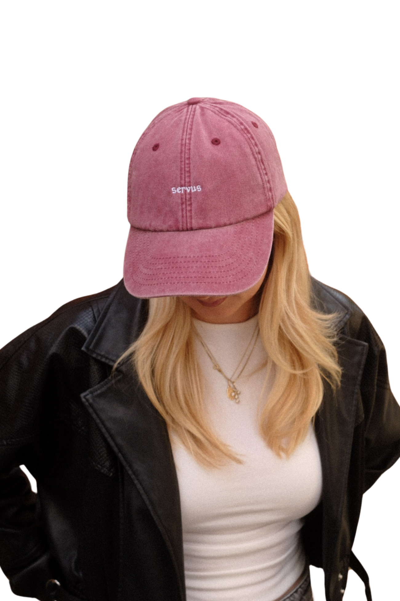 Cap Munich "Servus" - Vintage Red