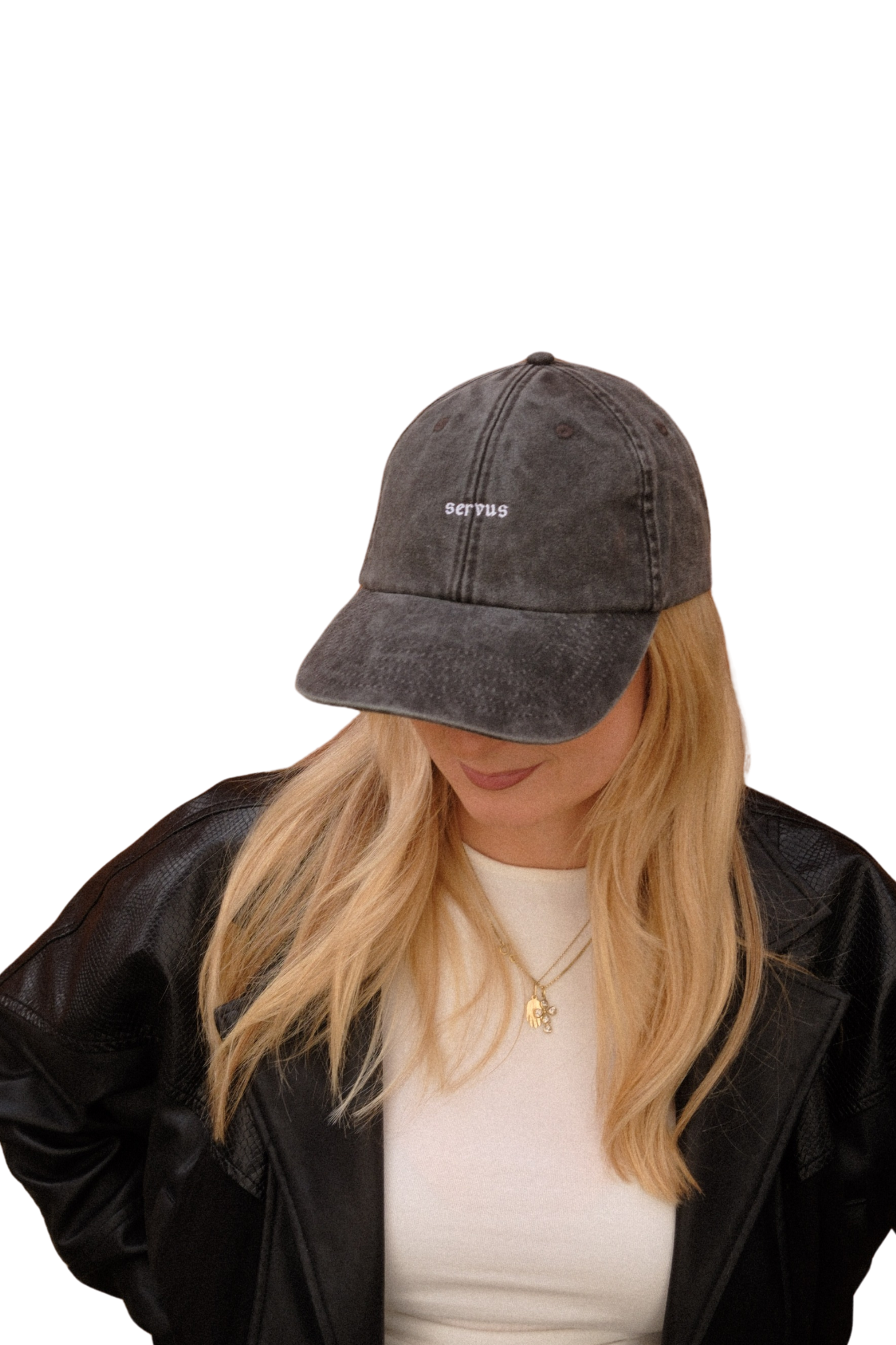 Cap Munich "Servus" - Vintage Black
