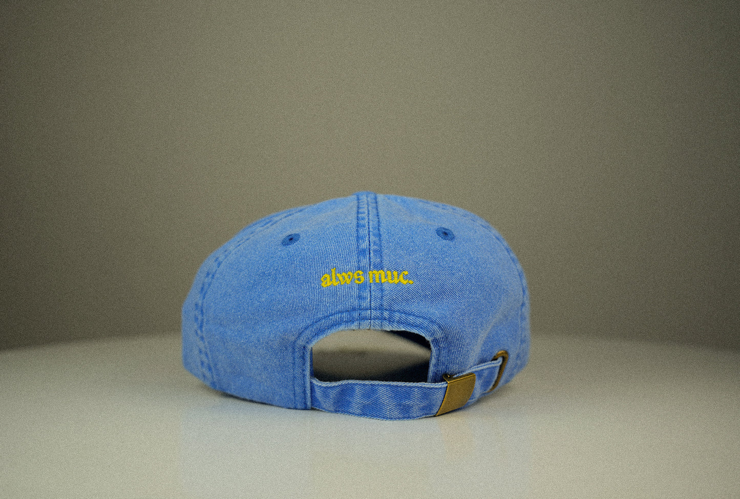 Cap München "Servus" - Vintage Cornflower