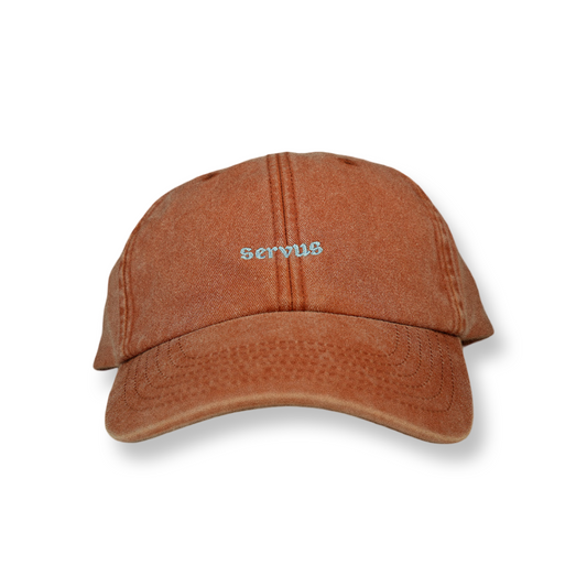 Cap München "Servus" - Vintage Orange