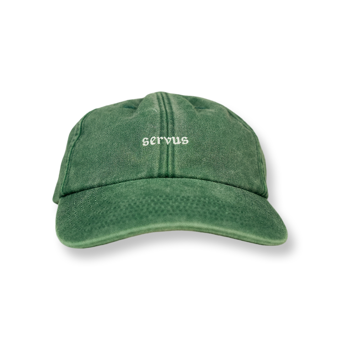 Cap München "Servus" - Vintage Grün