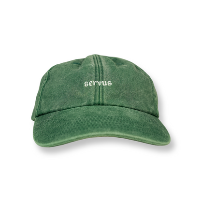 Cap München "Servus" - Vintage Grün