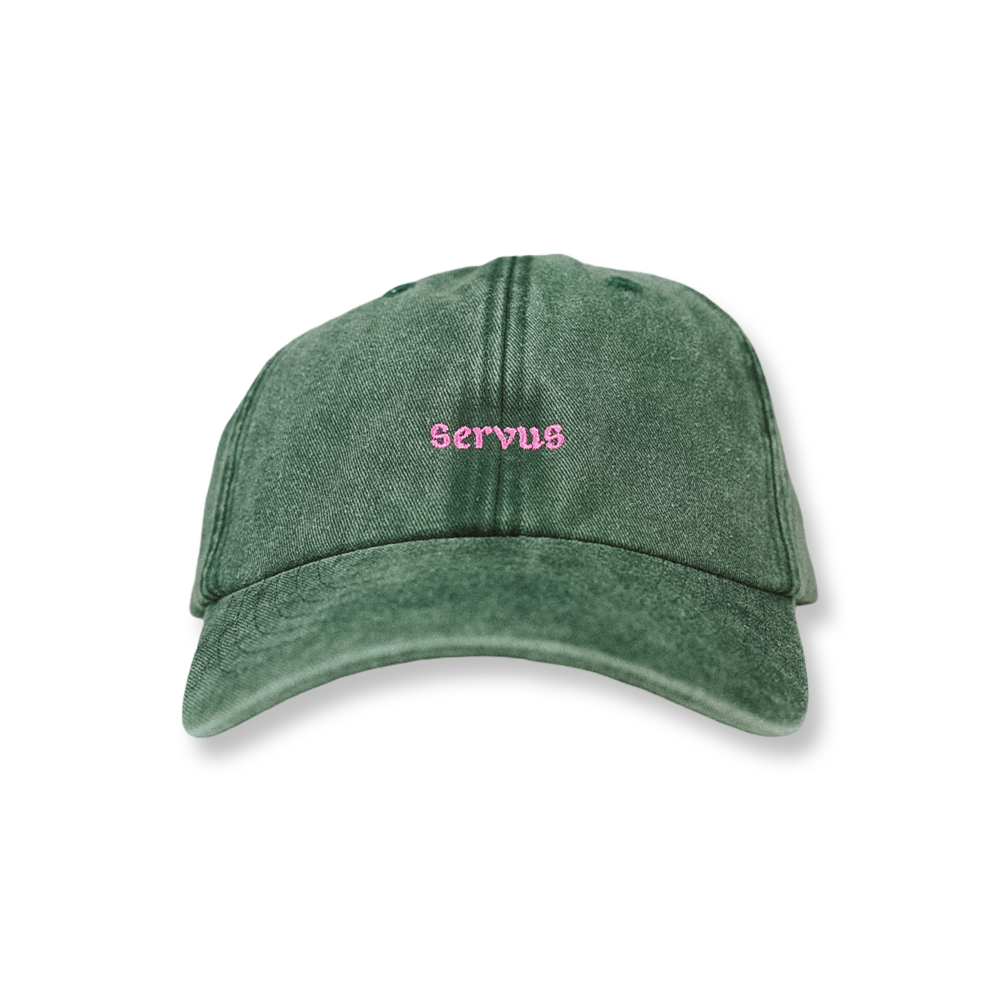 Cap München "Servus" - Vintage Bottle Green
