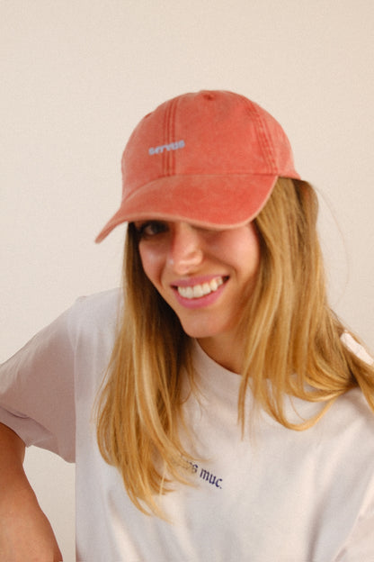 Cap München "Servus" - Vintage Orange