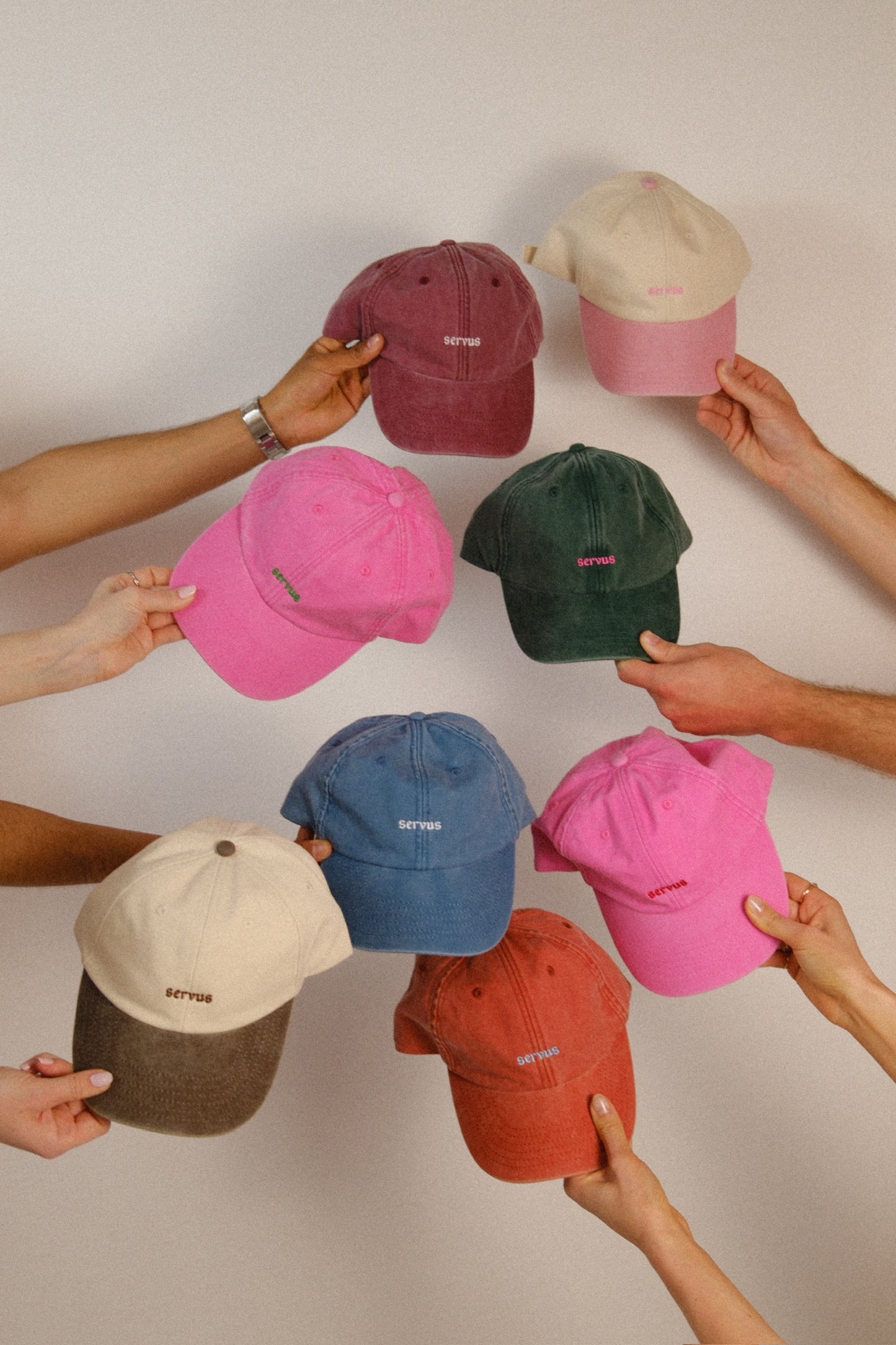 Cap München "Servus" - Vintage True Pink
