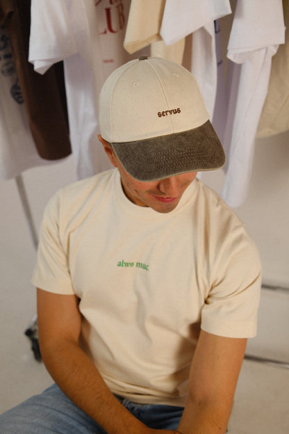 Cap München "Servus" - Natural/Vintage Brown
