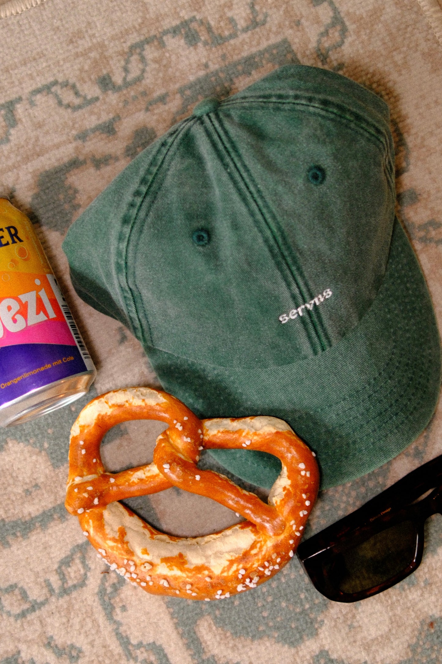 Cap Munich "Servus" - Vintage Green