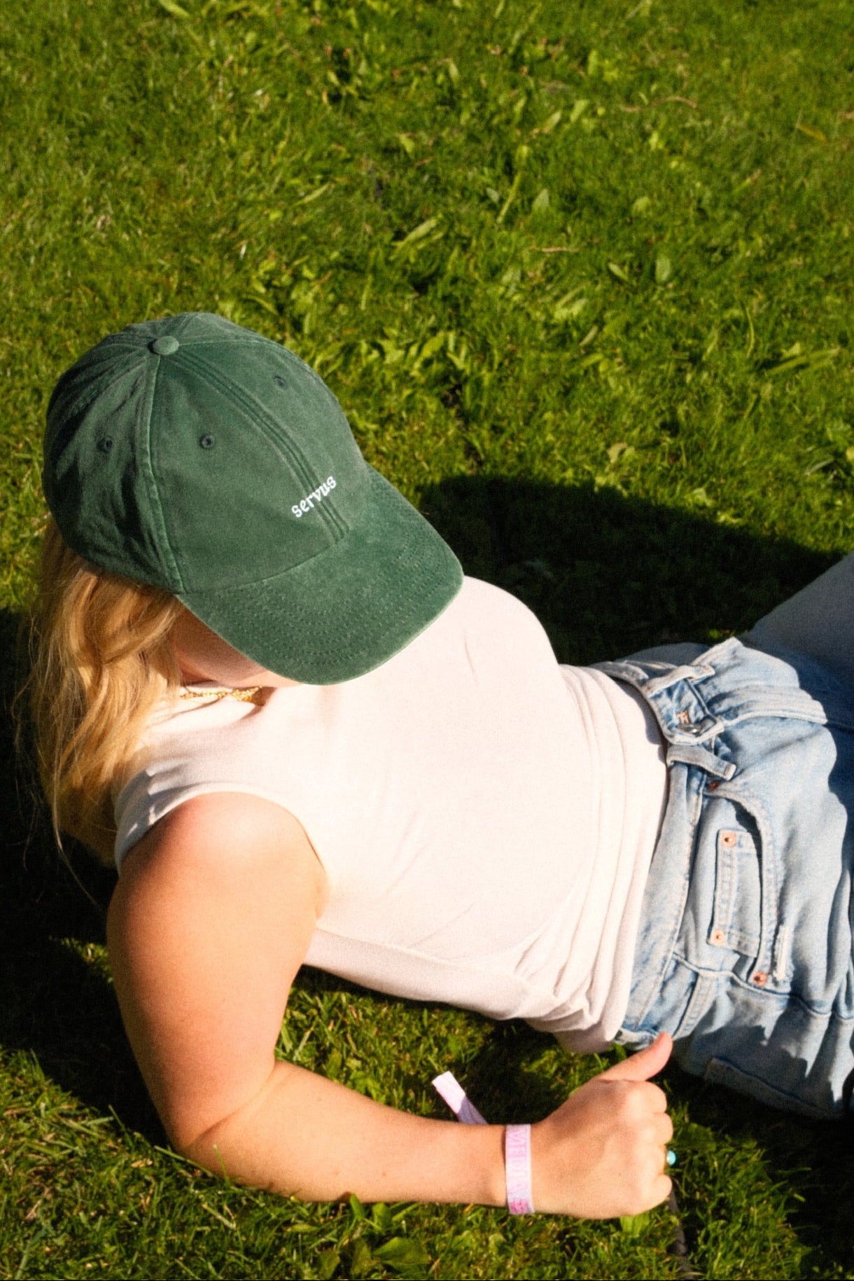 Cap München "Servus" - Vintage Grün