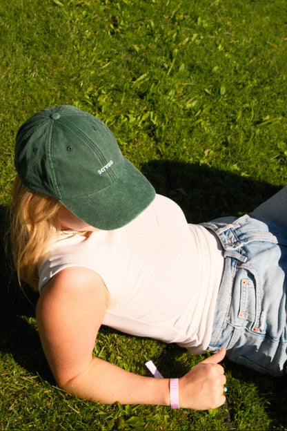 Cap München "Servus" - Vintage Grün