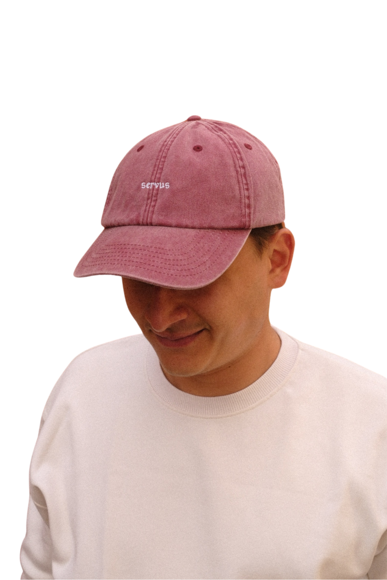 Cap Munich "Servus" - Vintage Red