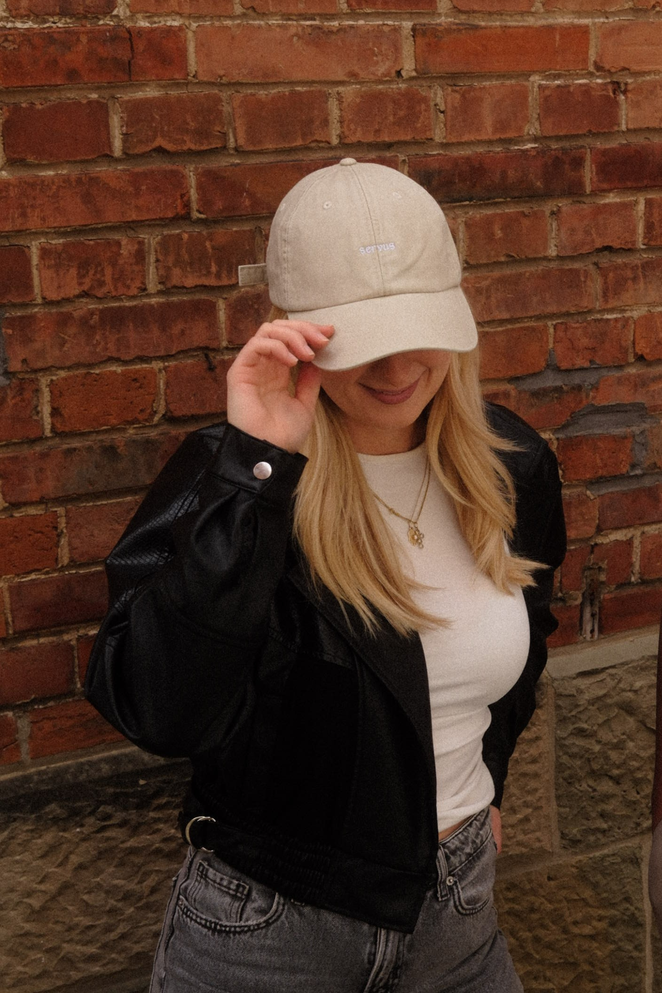 Cap Munich "Servus" - Vintage Sand