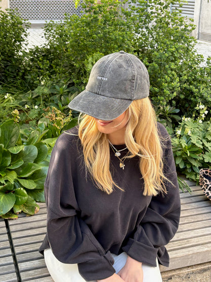Cap Munich "Servus" - Vintage Black
