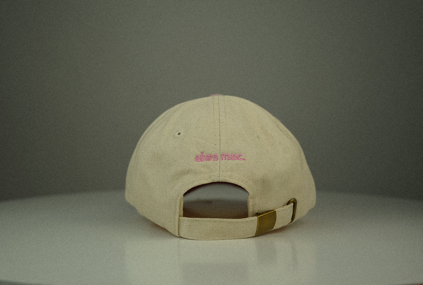 Cap München "Servus" - Natural/Vintage Pink