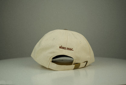 Cap München "Servus" - Natural/Vintage Brown
