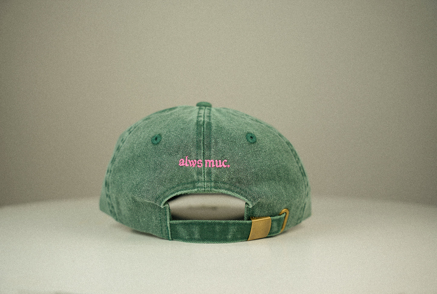 Cap München "Servus" - Vintage Bottle Green