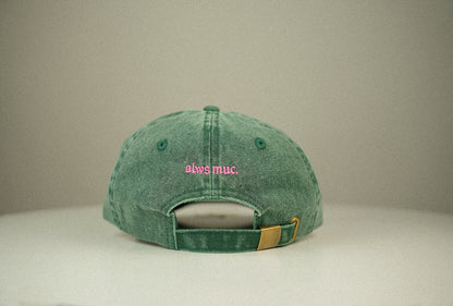Cap München "Servus" - Vintage Bottle Green